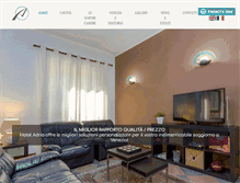 Tablet Screenshot of hoteladriavenice.it